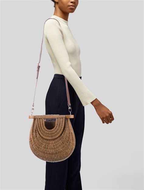 staud wicker bag.